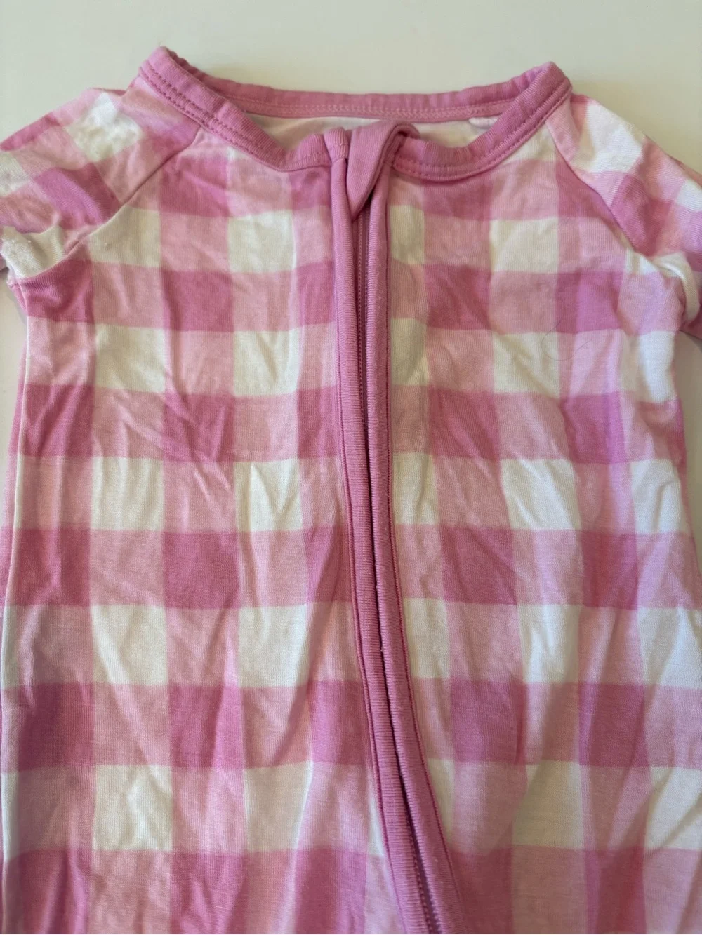Little Sleepies soft gingham